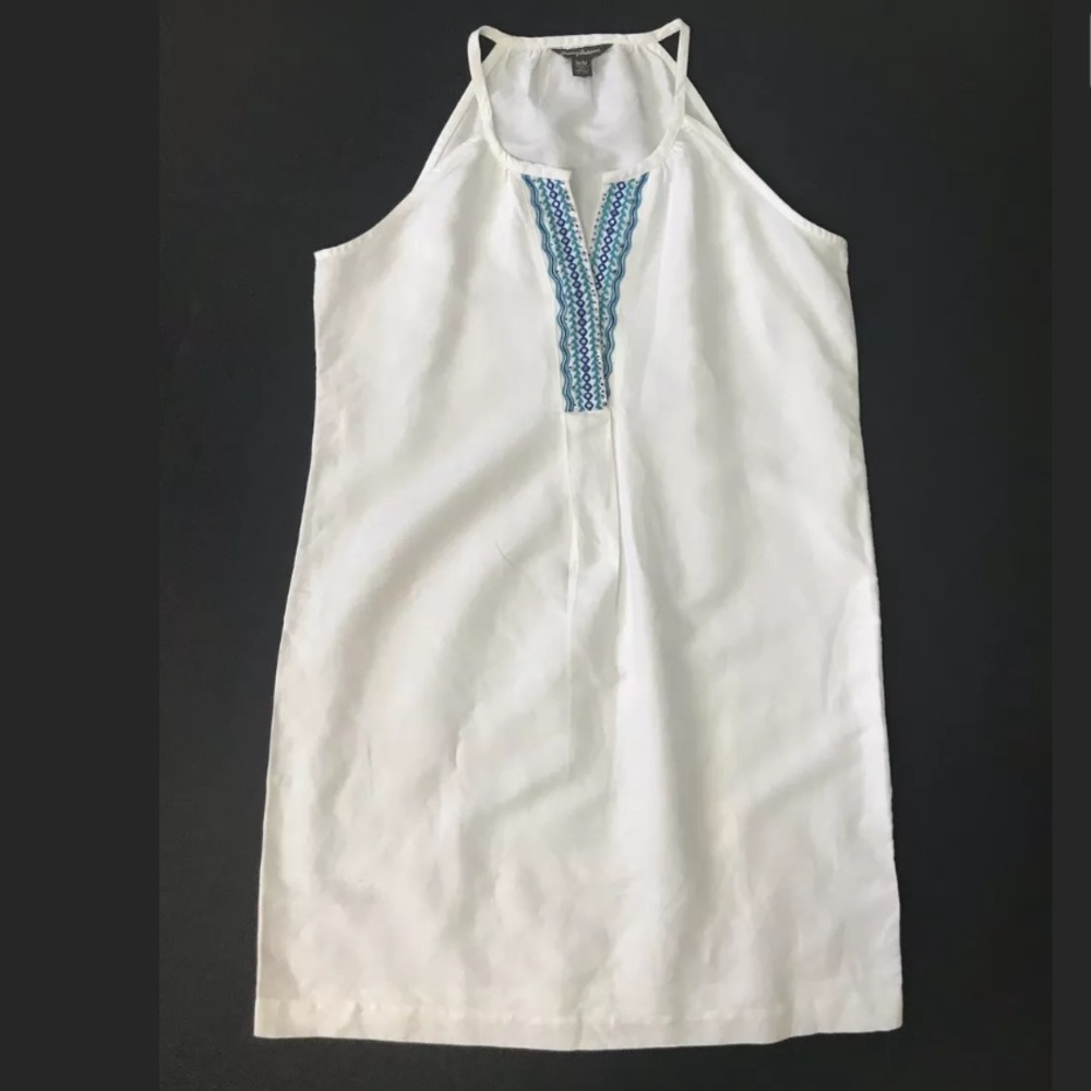 Tommy Bahama linen dress sleeveless size M